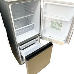 【ドリーム池田】◎ジモティ割対象品◎アクア　126L/2ドア冷蔵庫　AQR-J13M　2022年製　IKW-113の画像