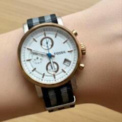 【美品】FOSSIL フォッシル ES4127 レディース腕時計 クォーツの画像