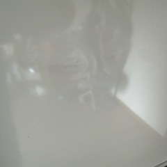 受け渡し済み	【引取限定・無料】大型ホワイトボード 幅130×高180×奥行56cm／付属品つき（早い者勝ちの画像