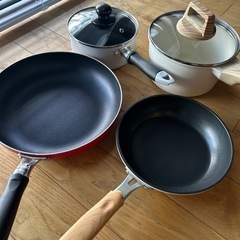 フライパン·片手鍋  まとめ売りの画像