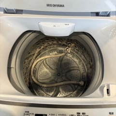 1146 IRIS OHYAMA 洗濯機 年製 6. 0K 2021 KAW-60A の画像
