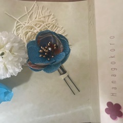 成人式　髪飾りの画像