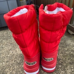 スノーブーツ新品の画像