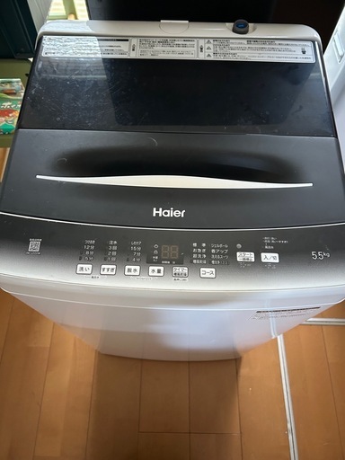 ハイアール　洗濯機　　55キロ　2022年製