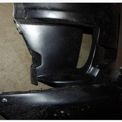 フロントバンパーダクト・FRP製・エボX・CZ4A・ランサーエボリューションXの画像