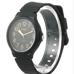 【美品】CASIO（カシオ）MW-240-1B2JHブラック 腕時計の画像