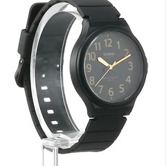 【美品】CASIO（カシオ）MW-240-1B2JHブラック 腕時計の画像