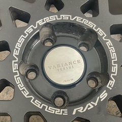 RAYS VERSUS 19インチアルミホイール　ブラックの画像