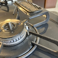 イ2511-022 Paloma ガステーブル PA-S46B-R LPガス用 2023年製 キズ汚れ有り 比較的美品の画像