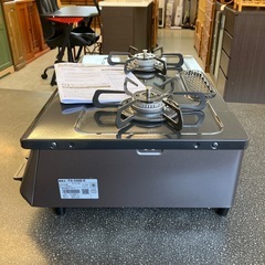 イ2511-022 Paloma ガステーブル PA-S46B-R LPガス用 2023年製 キズ汚れ有り 比較的美品の画像