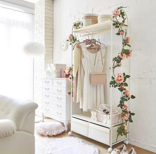 ロマンティックプリンセス ハンガーラッ ク ホワイト