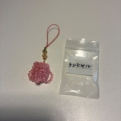 ビーズチャーム　根付け　の画像
