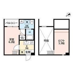 ⭐初期費用無料⭐お洒落な外観で設備も充実のお部屋です♪ロフトで友達が来ても安心して寝れますね！！♪審査が不安な方でもお問い合わせお待ちしております。 - 名古屋市