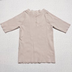 ロペピクニック　ピンク　リブニットの画像