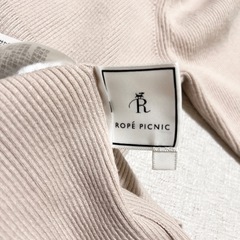 ロペピクニック　ピンク　リブニットの画像