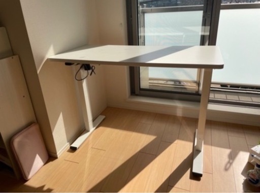 電動昇降デスク 電動式スタンディングデスク(幅120×奥行60) 昇降デスク 高さ調節デスク パソコンデスク 人間工学 ゲーミングデスク