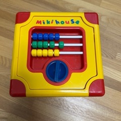 ミキハウス　きゅーびっくパズル　知育玩具の画像