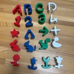 ミキハウス　きゅーびっくパズル　知育玩具の画像