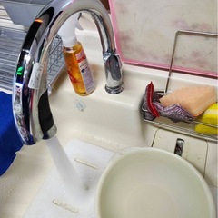 中古品　INAXキッチン用　自動水栓（エコセンサ -付）の画像