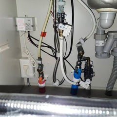 中古品　INAXキッチン用　自動水栓（エコセンサ -付）の画像