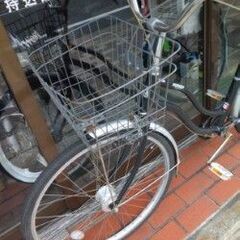 ２６インチ　オートライトつき自転車　使用感、サビありで格安！　京都市北区～の画像