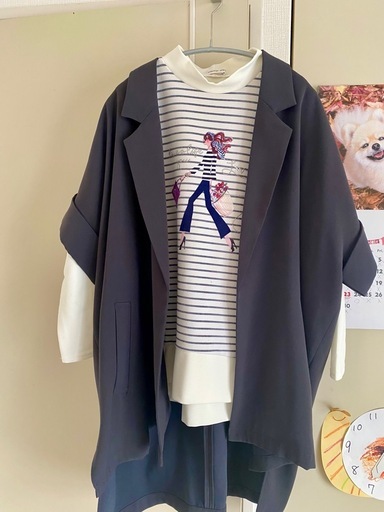 ♢美品 袖にパール付き ベスト