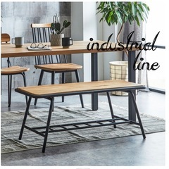 ダイニング　ベンチの画像