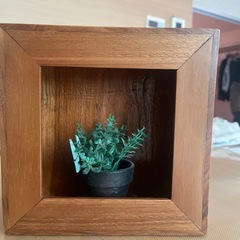 木製飾り箱の画像