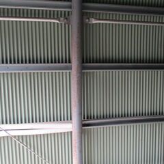 カマボコ型車庫　豪雪ガレージ　耐雪車庫の画像