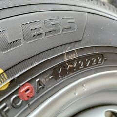 ■ スタッドレスタイヤ＆ホイール4本セット ■ ヨコハマIG91 ■ 145/80R12 ■ 使用100km未満 ■ 洗浄ワックスしてお渡しの画像