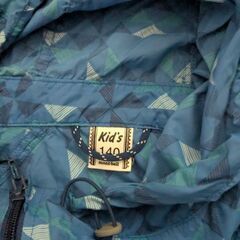 モンベル　キッズ　ウインドブレーカー　140の画像