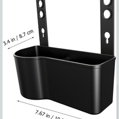 2個セット 車用ヘッドレストカップホルダー 背面に取り付けられる飲料ホルダー 水筒 カップ対応 吊り下げ式デザインの画像