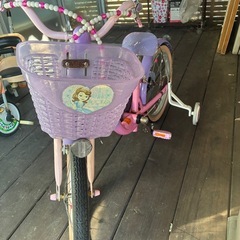 ソフィア18インチ子供用自転車の画像
