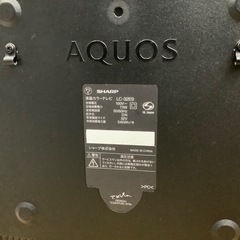 【トレファク　ラパーク岸和田店】SHARP 32インチ　リモコン付　B-CAS付の画像