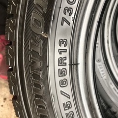 155/65R13取り付け無料3本の画像