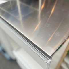 ベルーナ キッチンワゴン ステンレストップ 作業台 キャスター付き サイドワゴン レンジ台 キッチンラック キッチンカウンター ワゴン ステンレス 天板 家電ラック 台所収納 シンプル 白 シルバー ホワイト kitchen wagon stainless steel counter work table cart side table microwave rack utility shelf metal cart white kitchen rack cabinetの画像