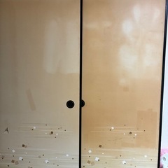 【無料】ふすま　2枚の画像