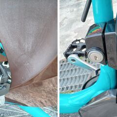 中古車 26インチ 電動アシスト自転車 内装3段変速 ヤマハ「PAS With」【名東店在庫品】の画像