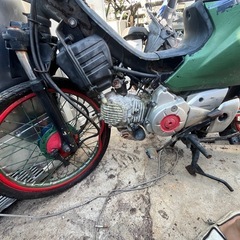 FIカブ事故車売りの画像