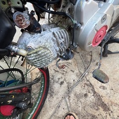 FIカブ事故車売りの画像