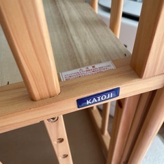 カトージ　ハイシートミニベッド　ベビーベッドの画像