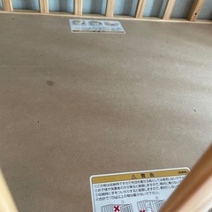 カトージ　ハイシートミニベッド　ベビーベッドの画像