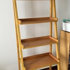 【急ぎ】ナチュラルウッド棚　お譲りします。の画像