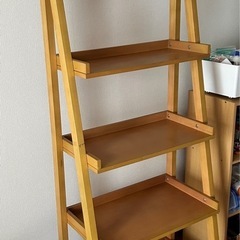 【急ぎ】ナチュラルウッド棚　お譲りします。の画像