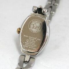 ジャンク扱い 要二次電池交換 CITIZEN エコドライブ B035-S047358 ソーラー腕時計 3針 レディース シェル文字盤 ブレスウォッチ 札幌市 清田区 平岡の画像