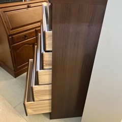 K2511-024 LIVins 85ハイチェスト アリストⅡ 6段 キズ汚れ色あせ有りの画像