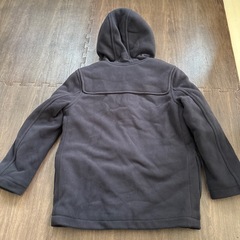 ユニクロ　ダッフルコート　紺　140cmの画像