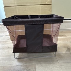 手荷物収納メッシュワゴン トール（大）の画像