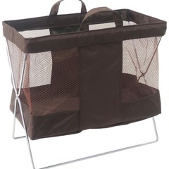 手荷物収納メッシュワゴン トール（大）の画像