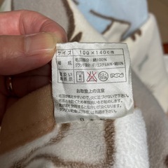 【中古・美品】子ども用毛布の画像